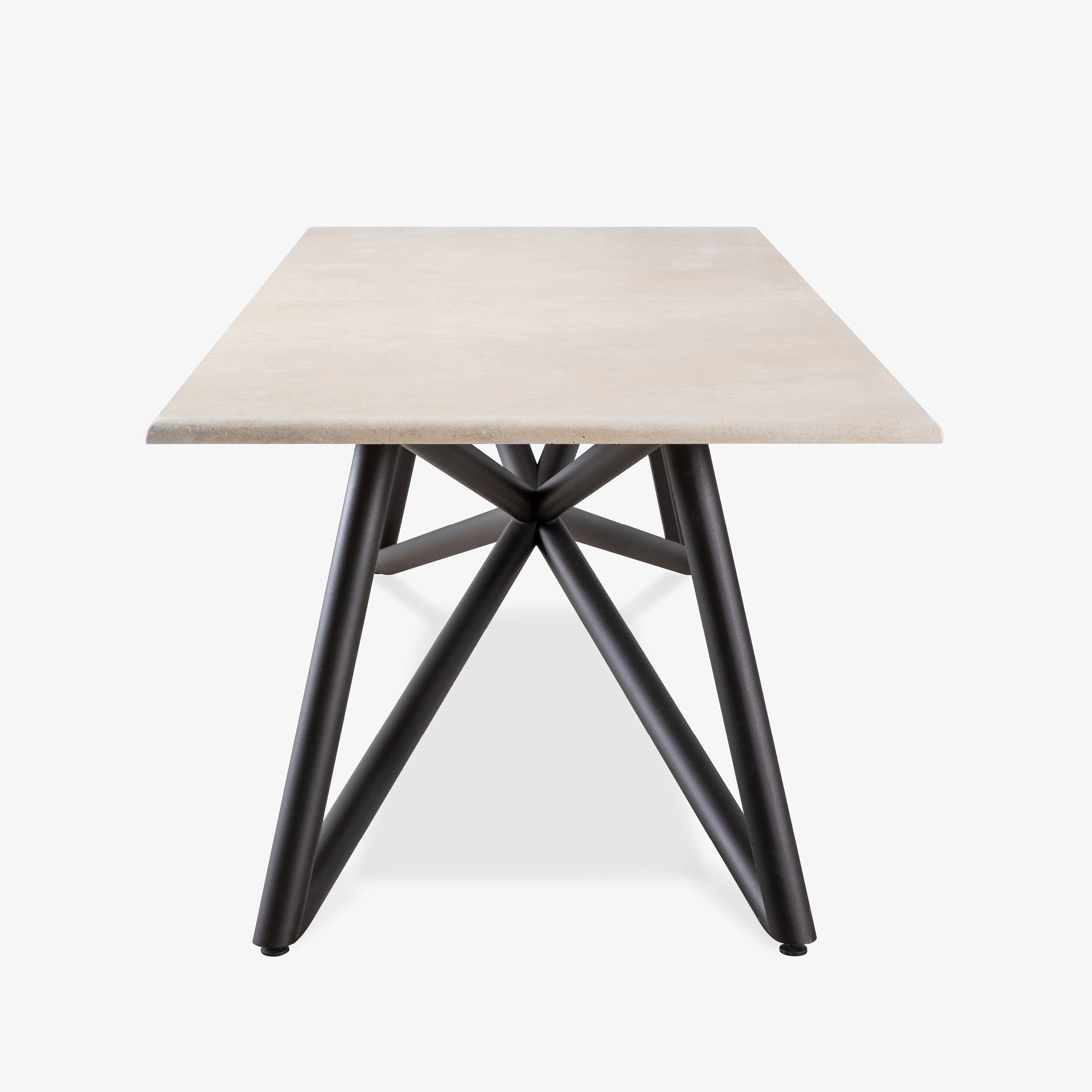 Травертин прямоугольный садовый стол VELTHA® искусство ARCH-00030760 - Вид №7