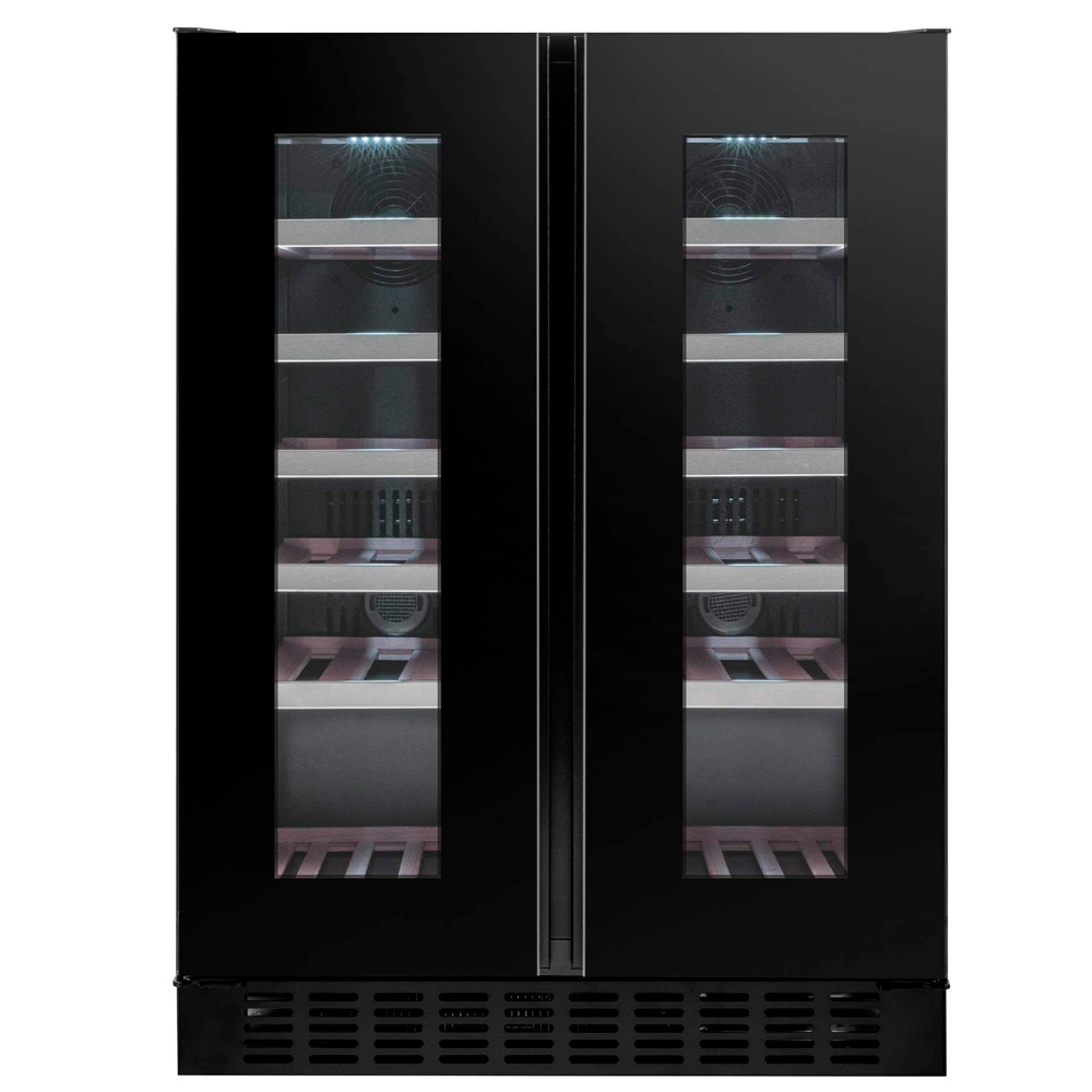 9173365 Винный шкаф Temptech ST2DX60DRB черный STDN-0034828 - Вид №3