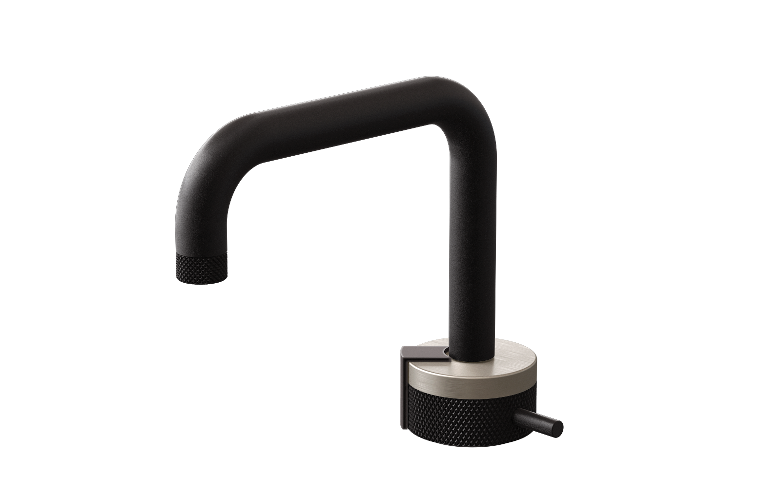 E-11500-R1SN-L2GM-BK Однорычажный прогрессивный смеситель для раковины - излив 15,3см GRAFF MOD+