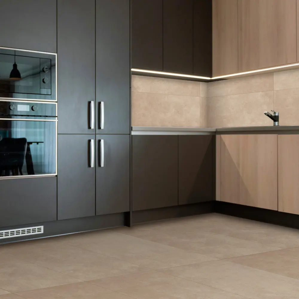 Глазурованный керамогранит Estima UN05 60x120 см 1.44 м² неполированный цвет бежевый Underground STLM-2208698 - Вид №2