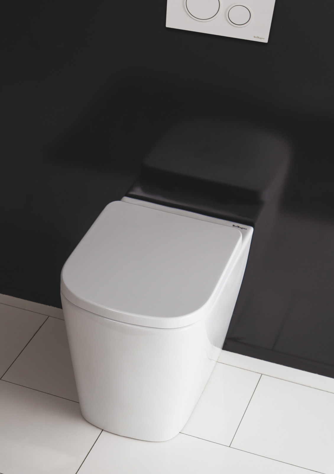 Унитаз приставной BelBagno ALBANO Приставной унитаз напольный Белый BELBAGNO Albano Китай - Вид №2