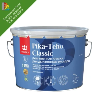 Фасадная краска Tikkurila Pika-Teho Classic для деревянных поверхностей 89350882