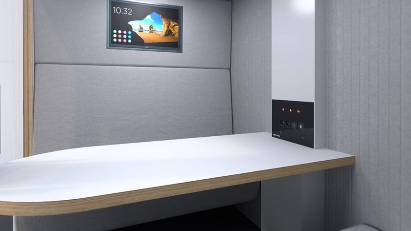 SBS Silence Business Solutions Акустическая будка с мультимедийным подключением на 6 человек Procyon sun-id-1469740 - Вид №2