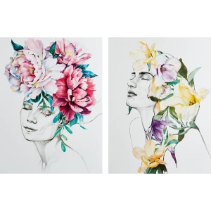 Постер Арт дизайн Сама весна 30x40 см 2 шт.