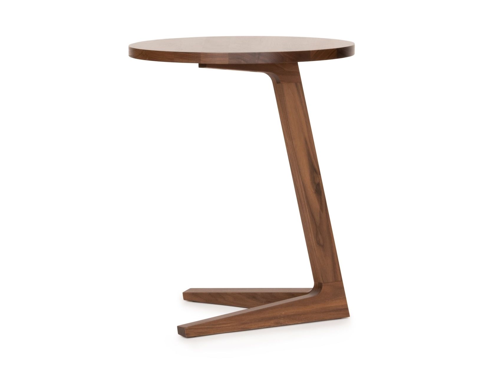 Круглый журнальный столик из орехового дерева Case Cross ARCH-00084366 - Вид №2
