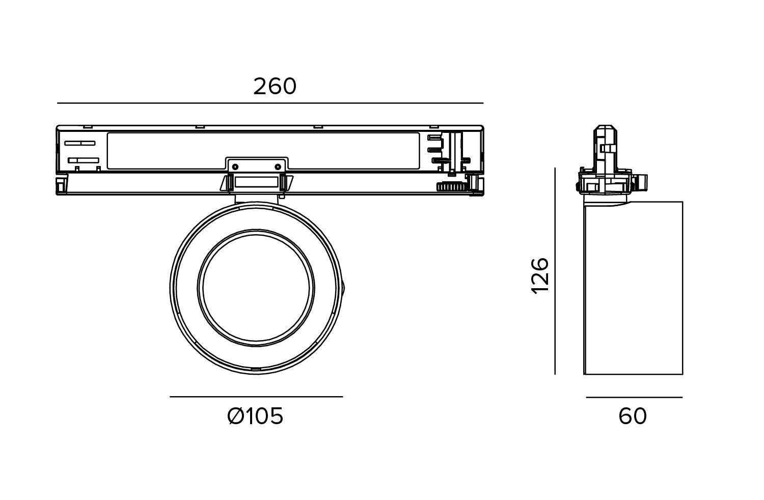 Алюминиевое светодиодное освещение TARGETTI Zeno ARCH-00018247 - Вид №3