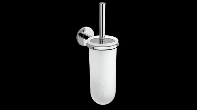 ST223 Ершик для туалета, подвесной, из матового стекла bagno&associati STANZA Bagno & Associati