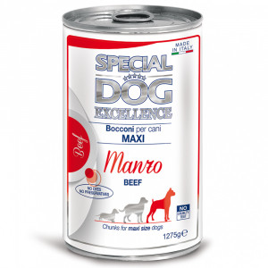 ПР0059884 Корм для собак EXCELLENCE Chunkies для крупных пород, говядина банка 1275г SPECIAL DOG
