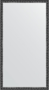 BY 1078 Зеркало в багетной раме - черненое серебро 38 mm EVOFORM Definite
