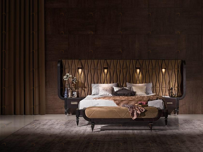 Prestige Кровать с изголовьем для хранения Gran duca Cvl018a