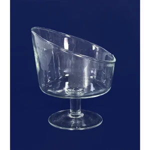 Ваза Химея стекло прозрачная h 15.5 см