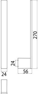 Emco Bad Держатель запасного рулона Loft sun-id-1353200 - Вид №3