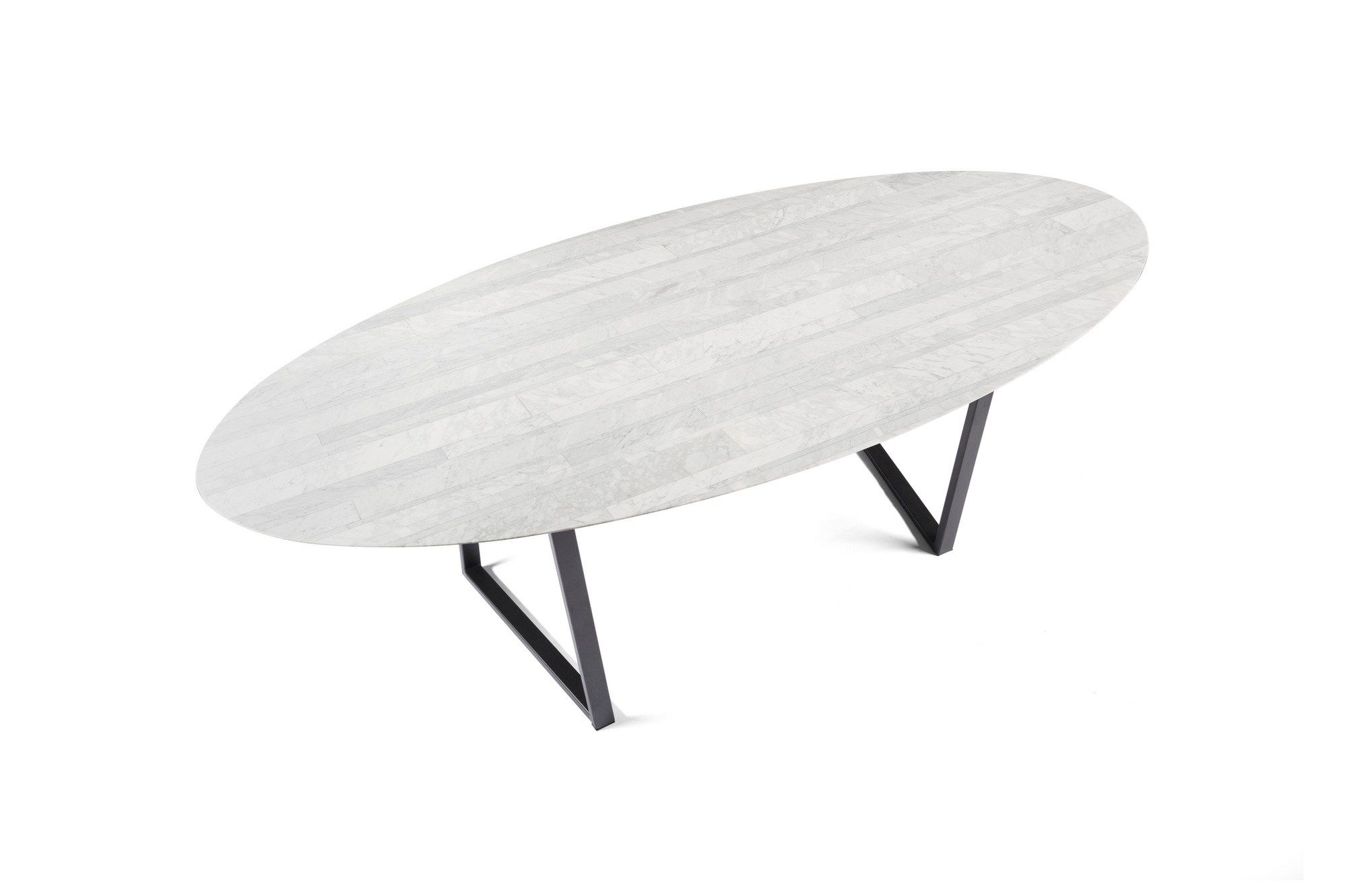 Овальный мраморный стол Salvatori Dritto ARCH-00058238 - Вид №4