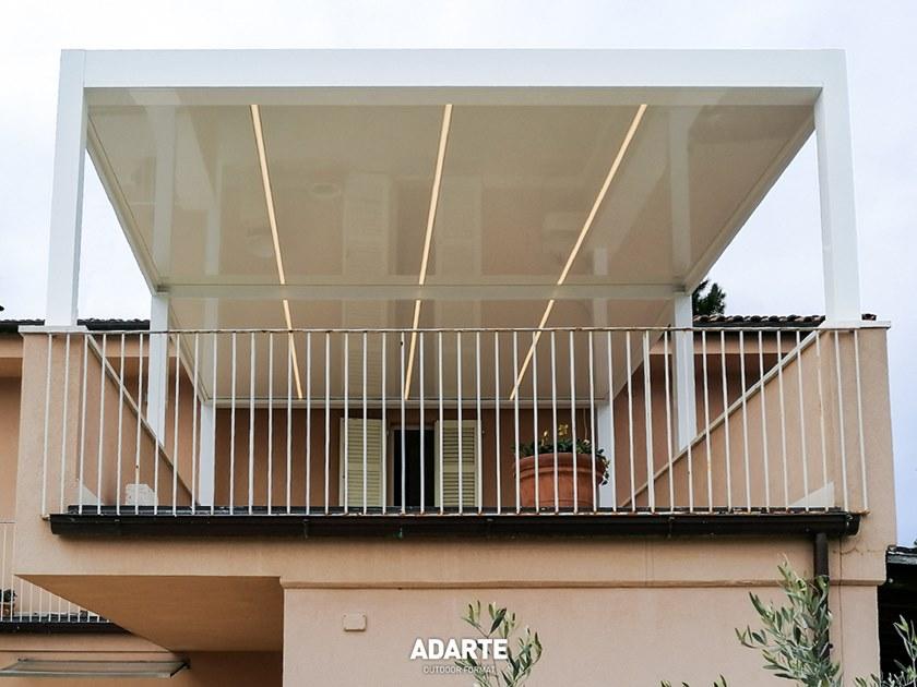 ADARTE Алюминиевая пергола с термоизоляционными панелями  A701  - Вид №4