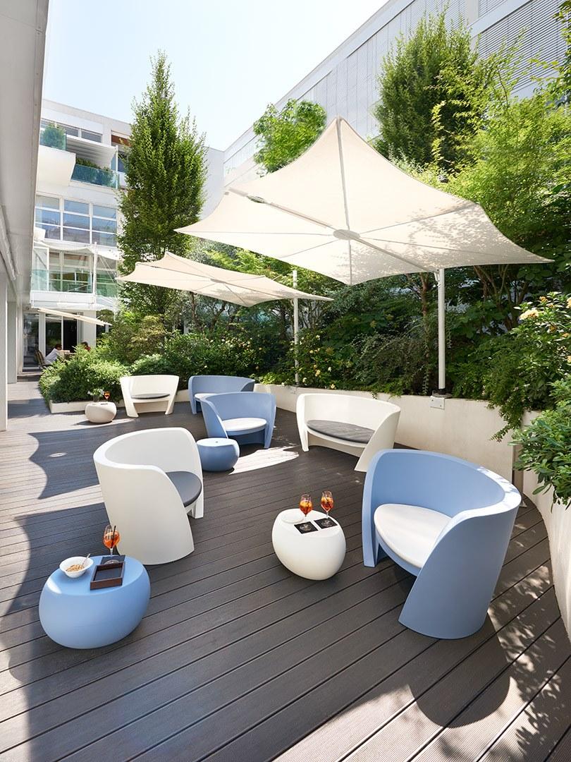 SLIDE 2-х местный садовый диван из полиэтилена Rap sun-id-1479788 - Вид №5