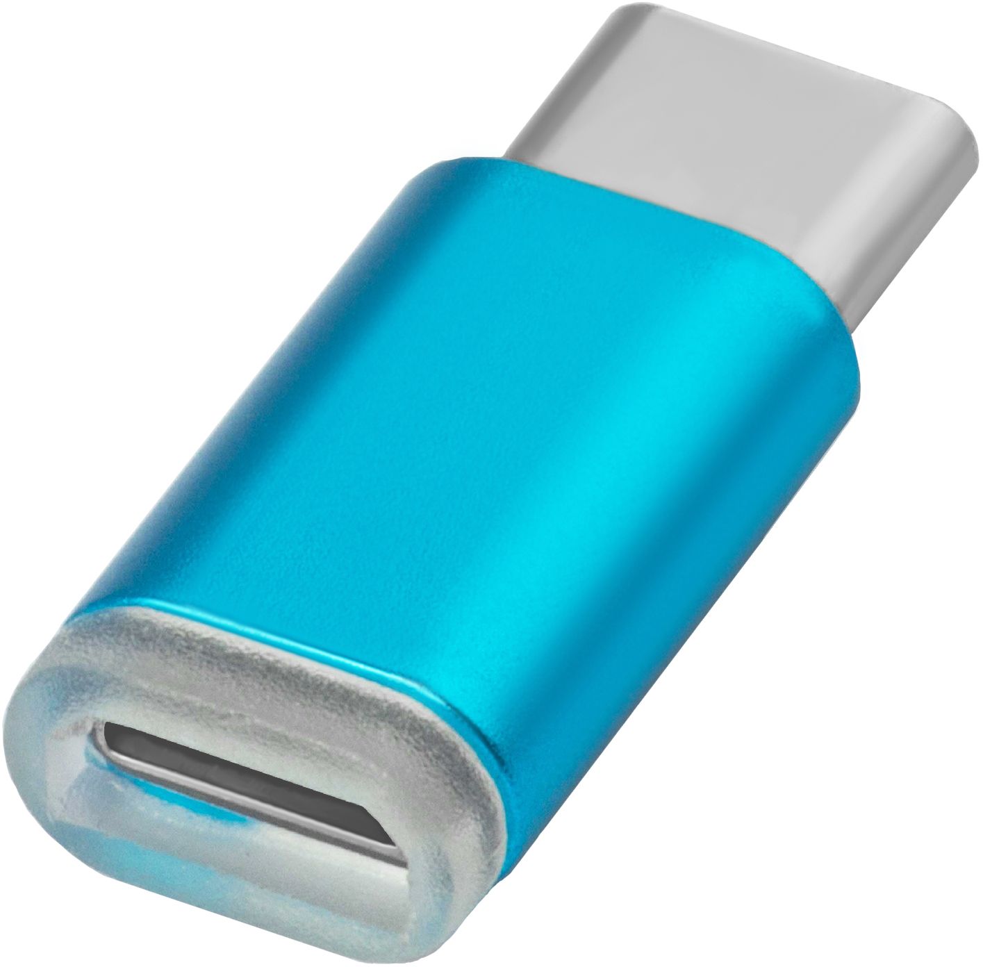 GCR-UC3U2MF-BL переходник usb type c на micro usb 2.0, m/f, , голубой, Greenconnect Santreyd 