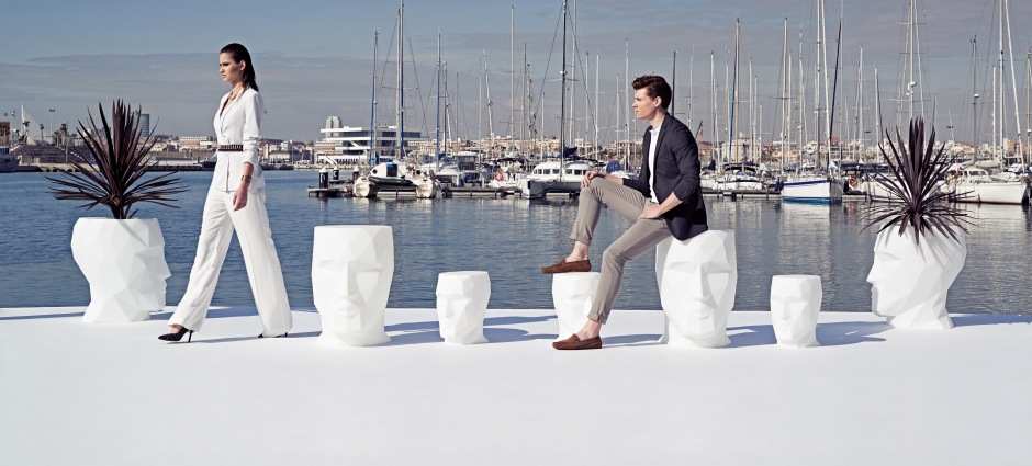 007523 Столик матовый белый Vondom Adan - Вид №4