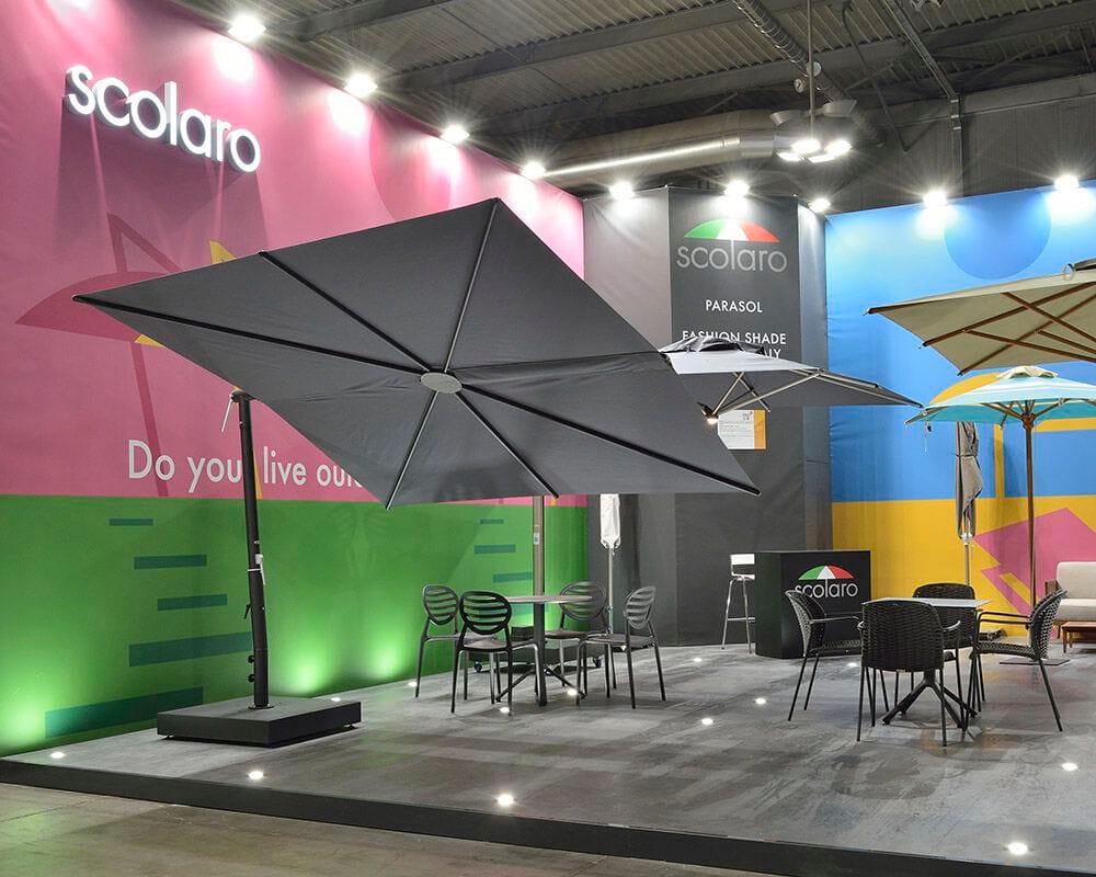 Алюминиевый поворотный зонтик с порошковым покрытием Scolaro Parasol ARCH-00041927 - Вид №9