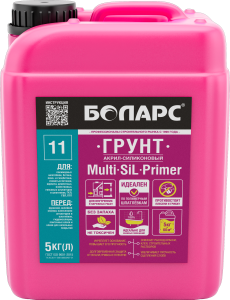 85437984 Грунтовка акрил-силиконовая Multi Sil Primer 5 кг STLM-0062763 БОЛАРС