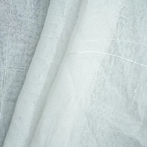 СТОЛИЦА ТЕКСТИЛЯ - Белый тюль из полиэстера под лен 280 см 89389484