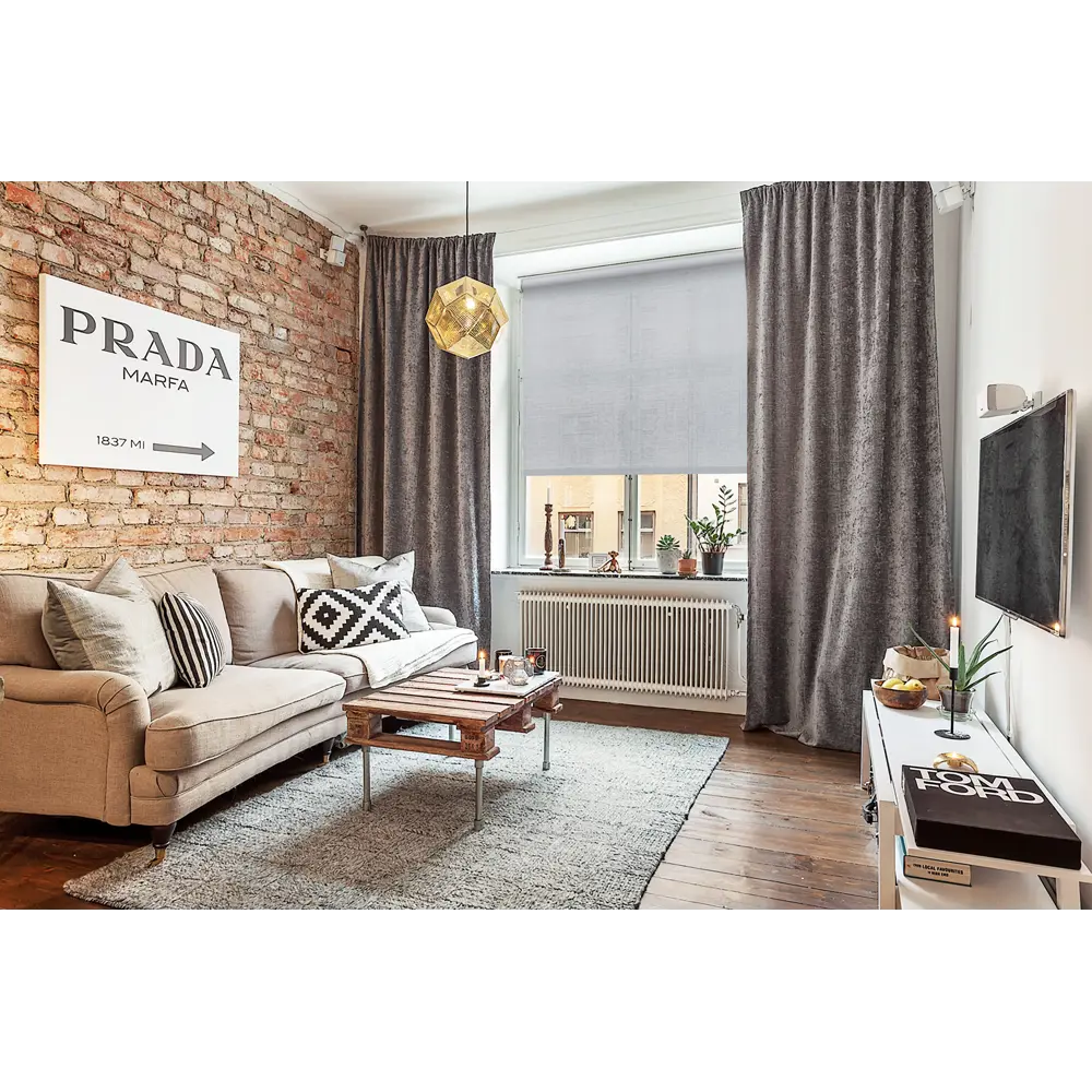 Штора рулонная Inspire Шантунг 100х160 см цвет серый 82038499 STLM-2172863  - Вид №5