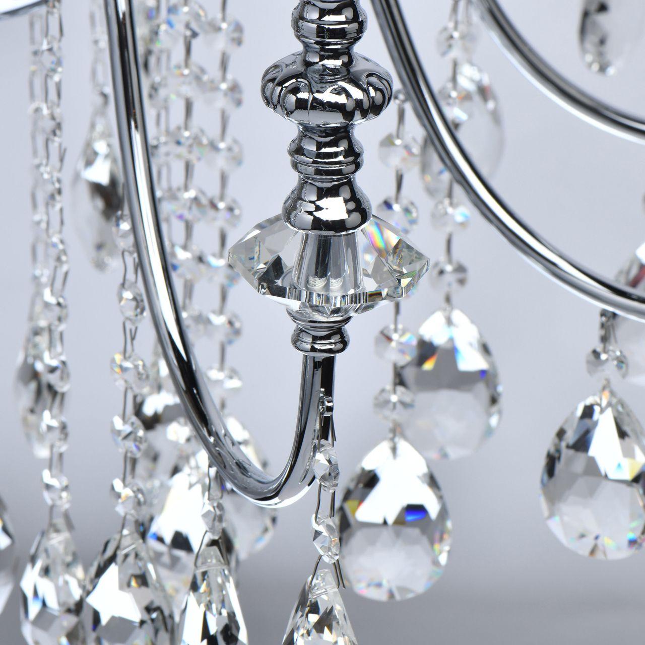 Подвесная люстра MW-Light Консуэлло 614012310 MW-LIGHT ДИЗАЙНЕРСКИЕ, КОНСУЭЛЛО 285793 Хром  - Вид №1