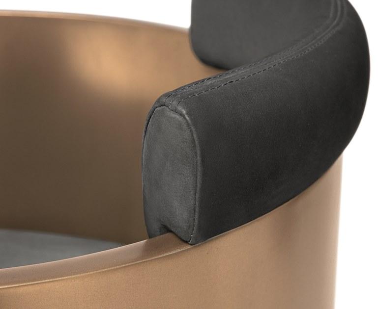 Shake Кресло в набуке с подлокотниками sun-id-1388695 - Вид №1