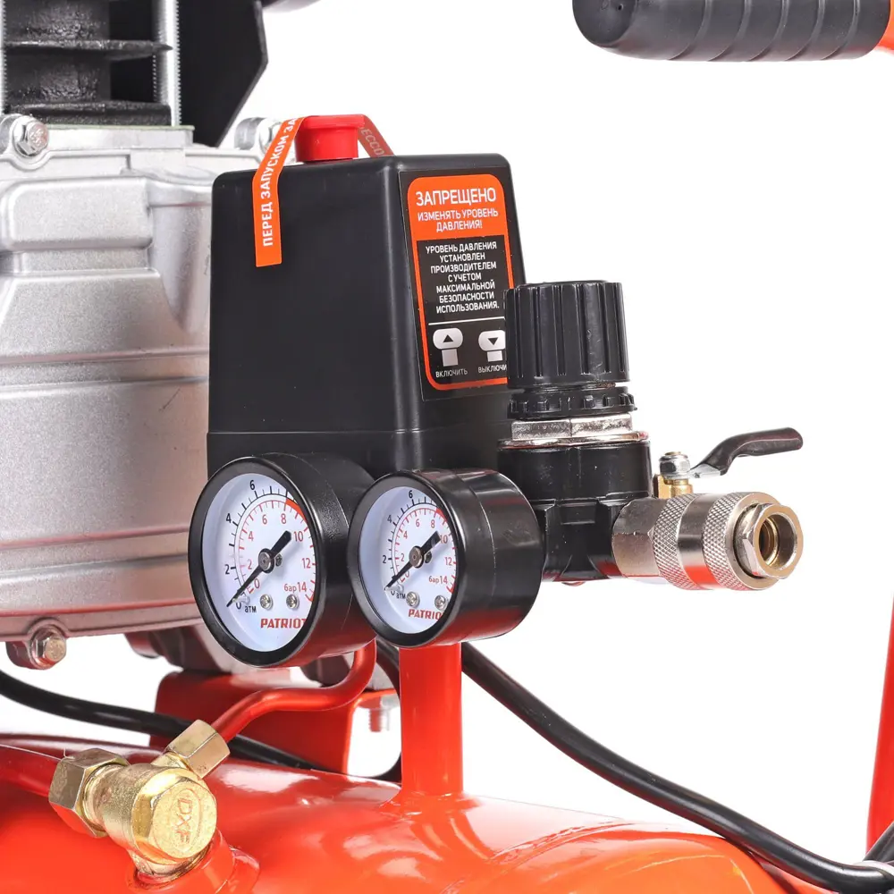 Поршневой компрессор Patriot LRM 24/1.5C с 24-литровым ресивером 89379817 STLM-0843847 - Вид №6