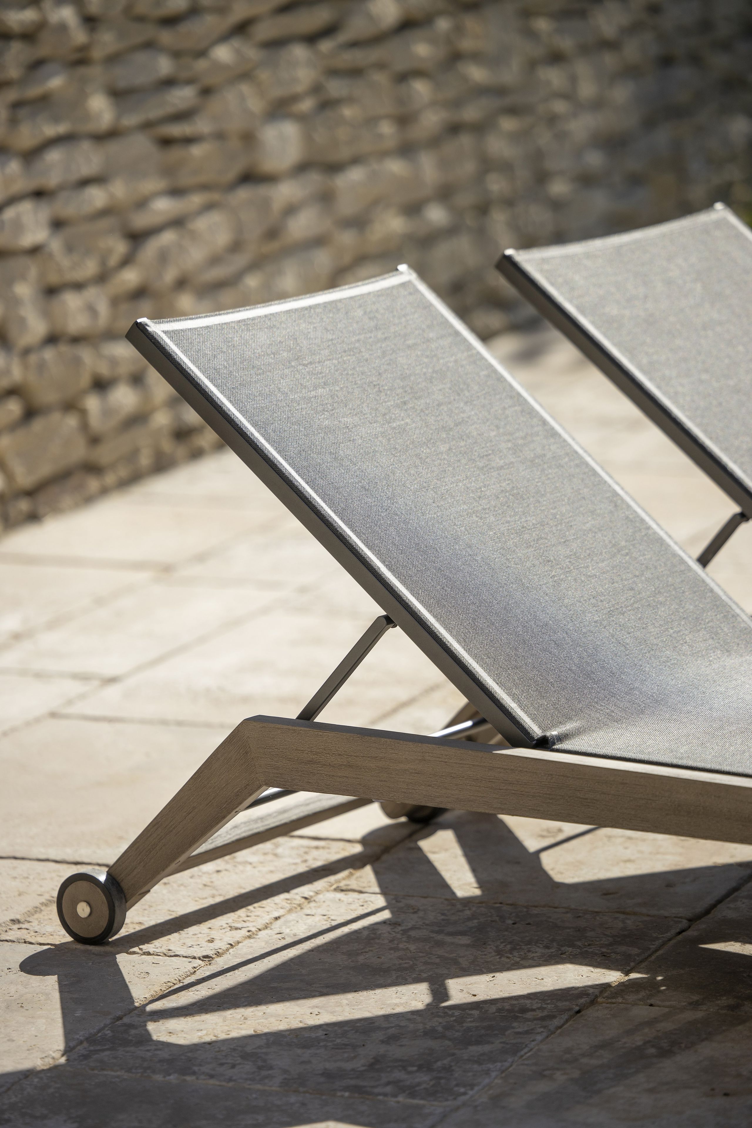 Лежак для сада с колесами Les Jardins® Копенгаген ARCH-00102355 - Вид №2