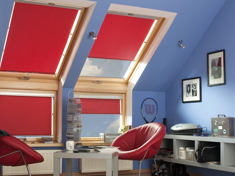 Занавес окна крыши ролика Fakro аксессуары для интерьера ARCH-00082098 - Вид №1