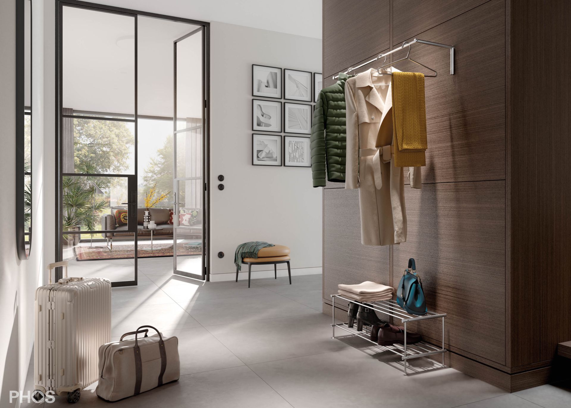 SR1000-2 Полка для обуви, 2 уровня, ширина 100 см. PHOS  - Вид №4