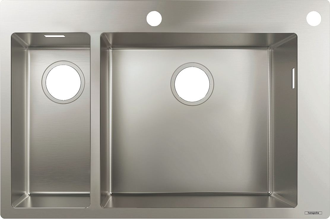 43310800 S71 S712-F655 Встраиваемая мойка 180/450 Hansgrohe 