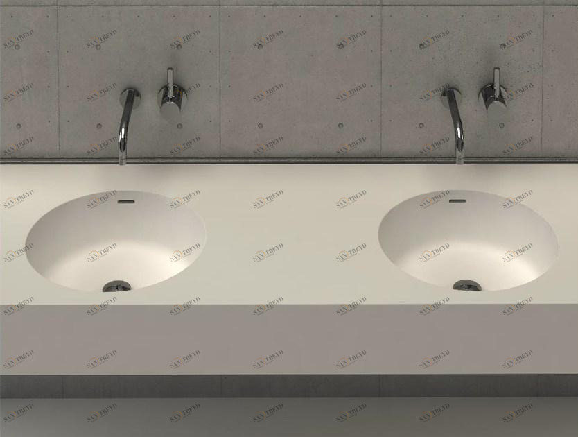 Crldkd Подвесная раковина настенная овальная MOMA Design  белая 