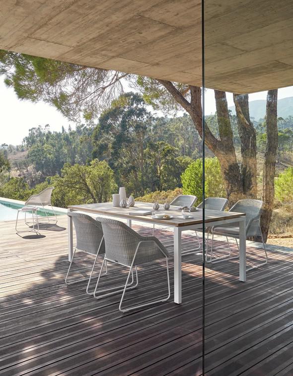 MNST1089 Стул белый шнур 2мм белый Manutti Mood - Вид №6