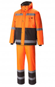 65946 Костюм "Магистраль" зимний с СВП  Зимняя спецодежда  размер 44-46/170-176