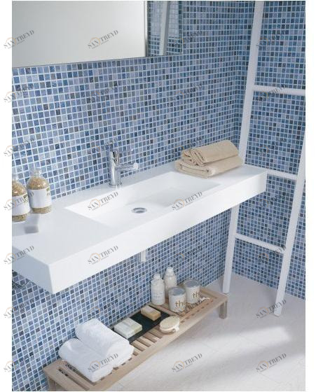 Подвесная раковина настенная овальная KRION  белая sun-id-1470998