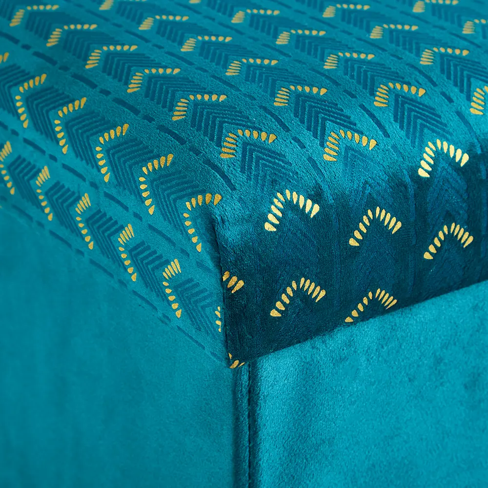 Пуф Atmosphera Liam 179028C синий 38x37.5x38 см STLM-2027062 - Вид №2