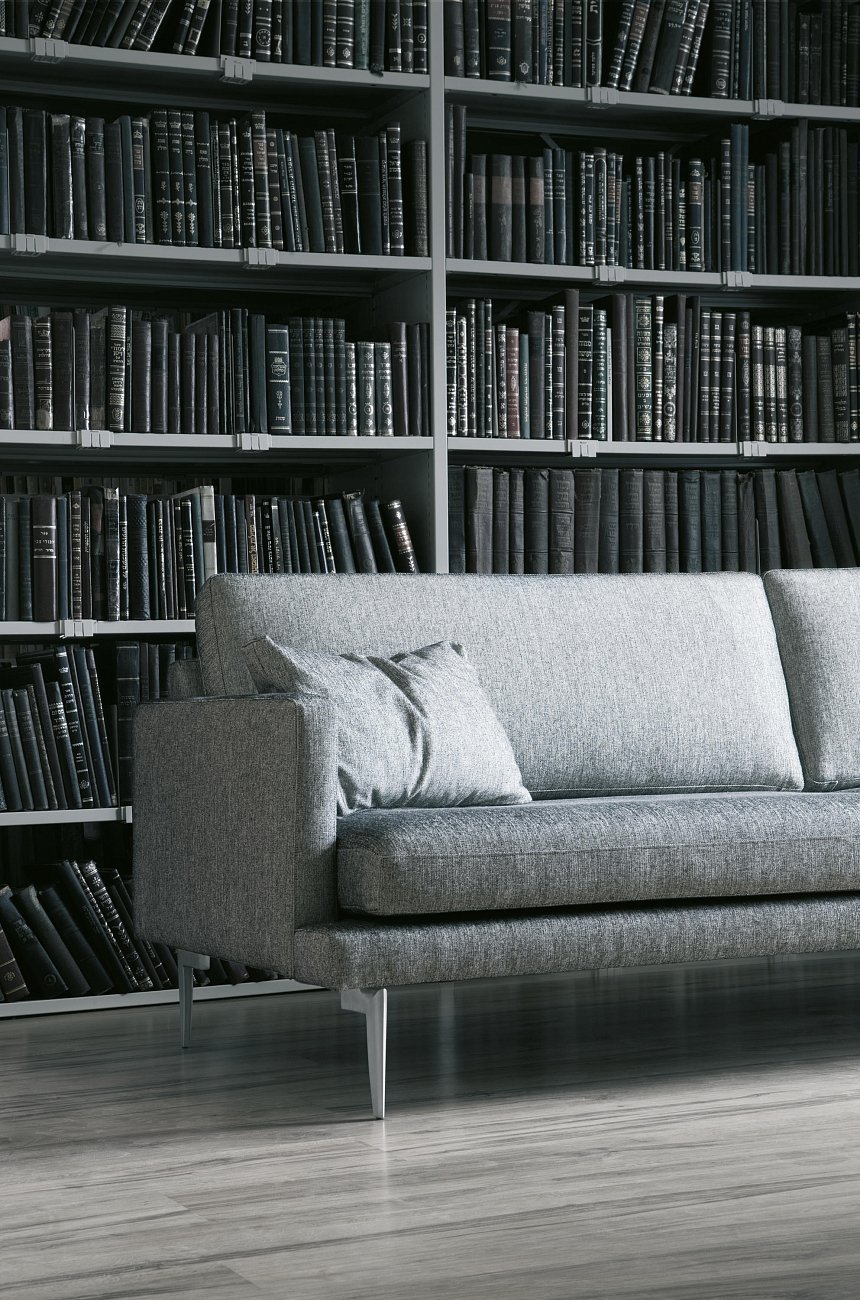 Диван Ludvig двухместный прямой серый SITS LUDVIG 192143 Серый  - Вид №6