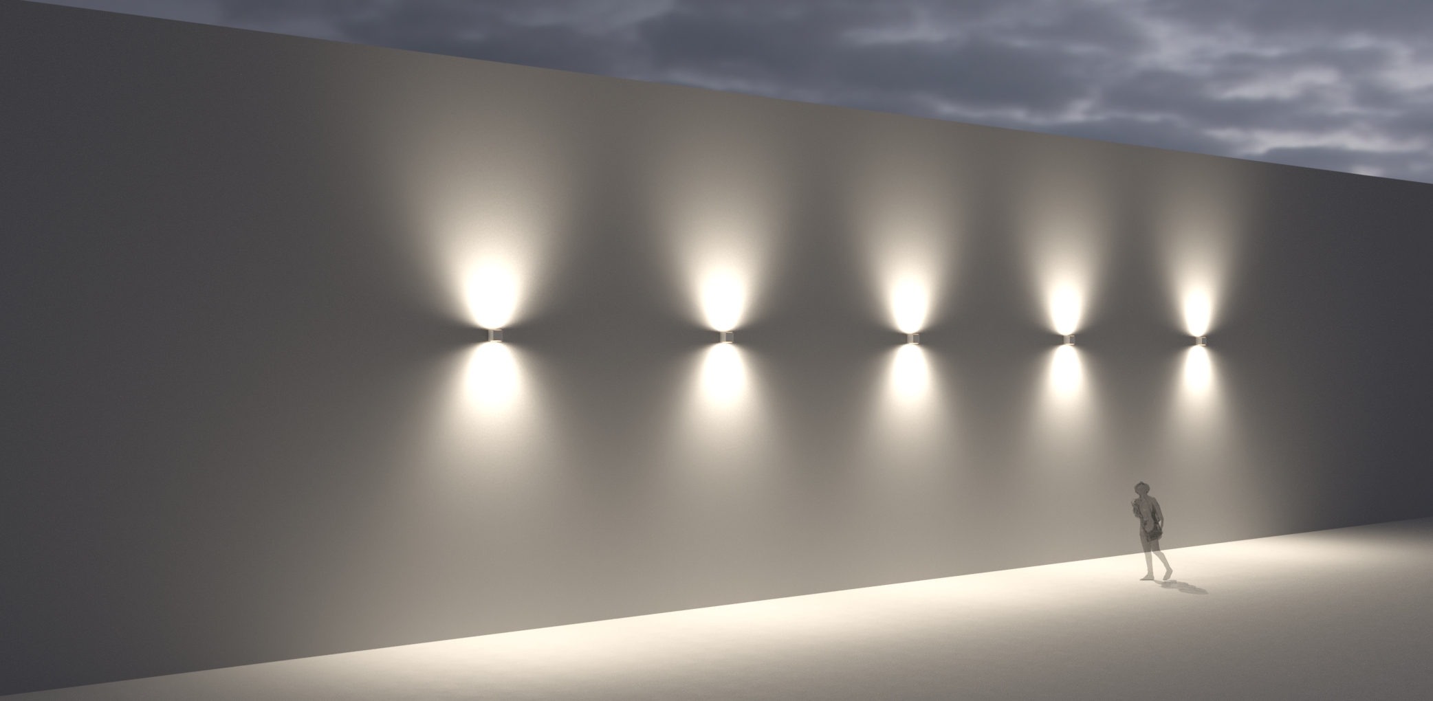 1516217 Подсветка стены Platek ONE 2.0 Applique  ONE 2.0 Applique - LED 3000K 2 Openings  - Вид №11