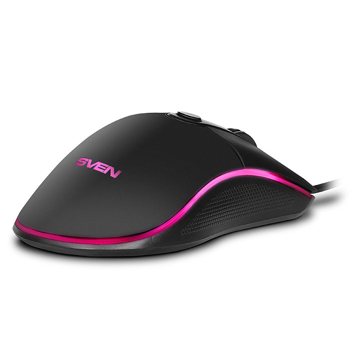 SV-016395 Игровая мышь rx-g940 usb (5+1кл. 600-6000 dpi, softtouch, подсветка, игров. упак) Sven Santreyd  - Вид №4