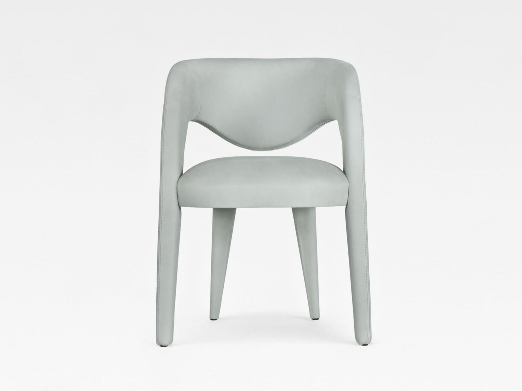 Кожаный мягкий стул с подлокотниками Greenapple Laurence ARCH-00115770 - Вид №2