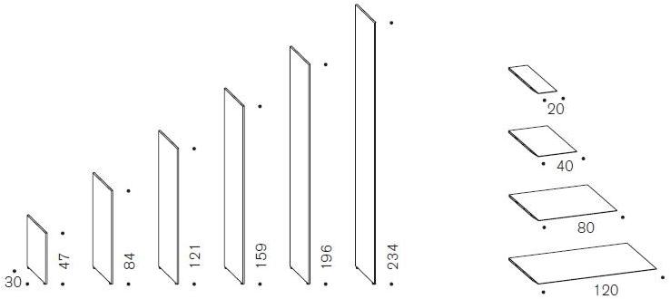 Desalto Модульная полка из экструдированного алюминия sun-id-1425919 - Вид №8