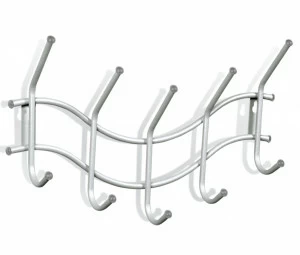 Вешалка Volna серебро-серая SHEFFILTON ДИЗАЙНЕРСКИЕ 015504 Серебро;серый