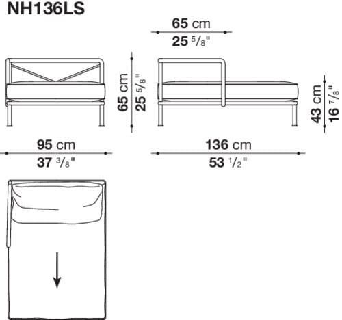Садовый диван B&B Italia Outdoor Nooch ARCH-00068849 - Вид №25