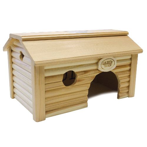 ПР0029253 Дом для грызунов для большой морской свинки 35х20х20см GREEN FARM 