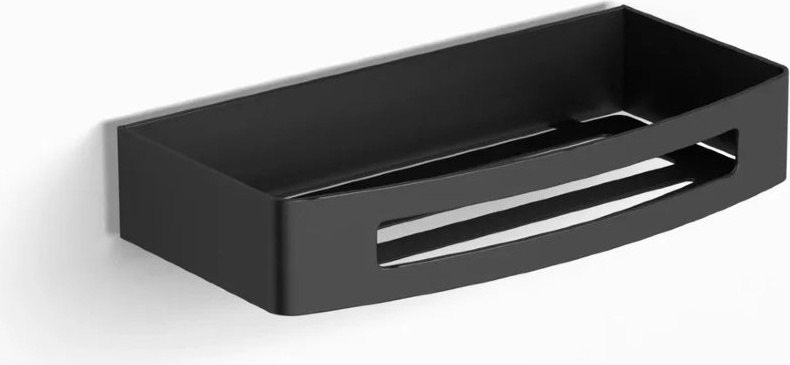 75160-BPC Душевая полка VICO подвесная цвет черный матовый LANGBERGER VICO, BLACK EDITION - Вид №1