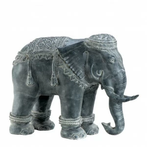 Статуэтка декоративная металлическая 67х90 см цинк Elephant XL EICHHOLTZ СЛОН, ЖИВОТНЫЕ 062760 Серый