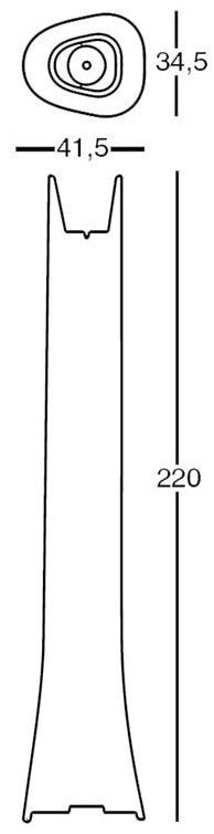 VONDOM Садовый горшок из смолы Bones sun-id-1466075 - Вид №5