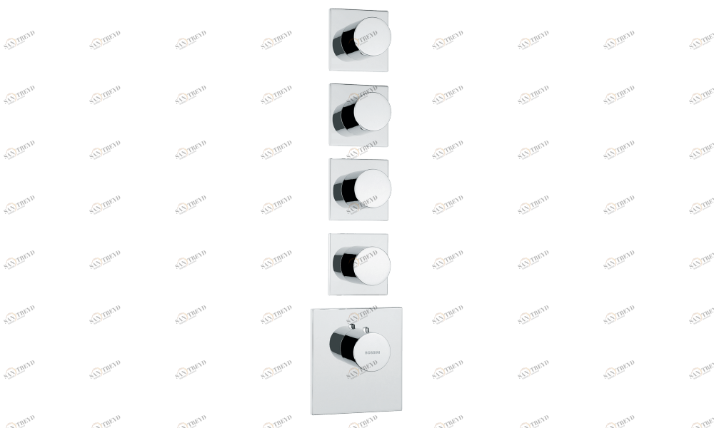 Z031208 + Z030275000 Смеситель & запорный кран Oki 5 Outlets HP BOSSINI 