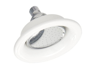 Круглая потолочная душевая головка из фарфора